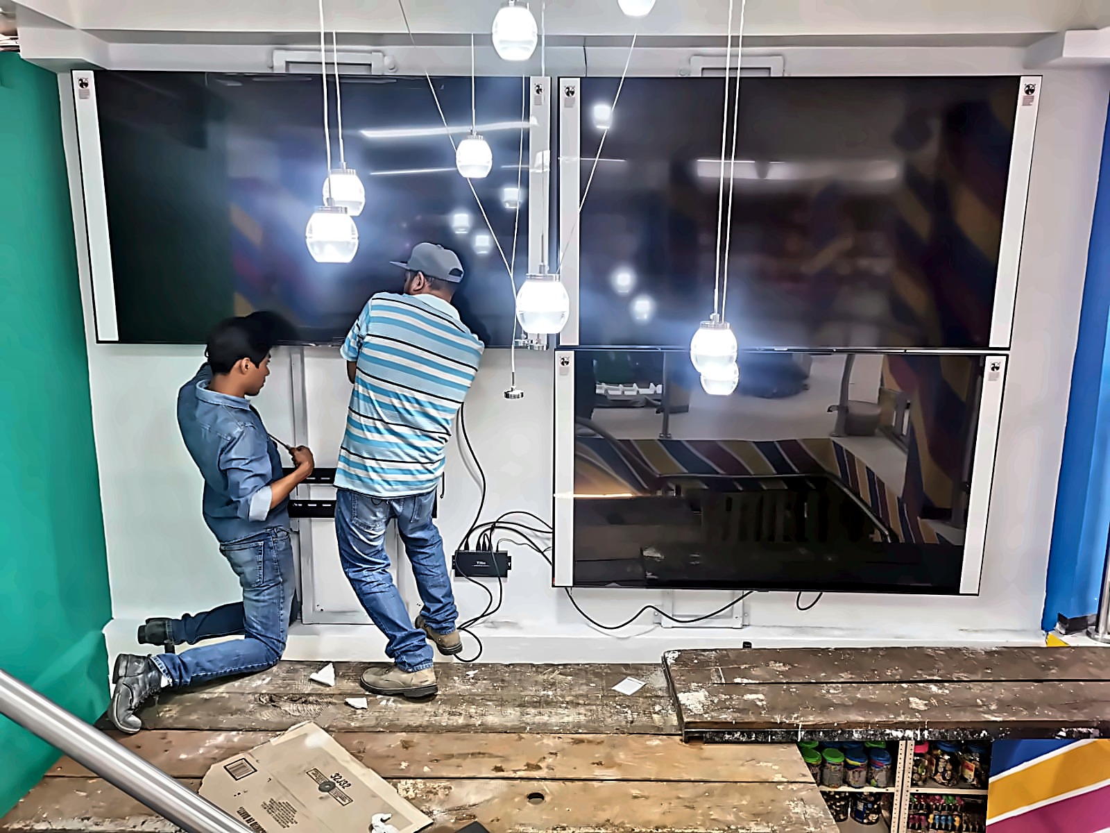 Instalación de video wall